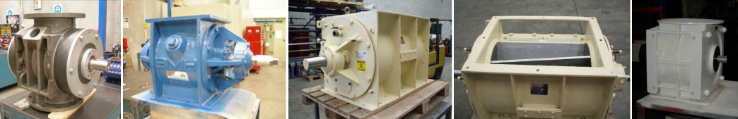 Overhaul Non Sanitary Rotary Valves / Feeders / Air Locks